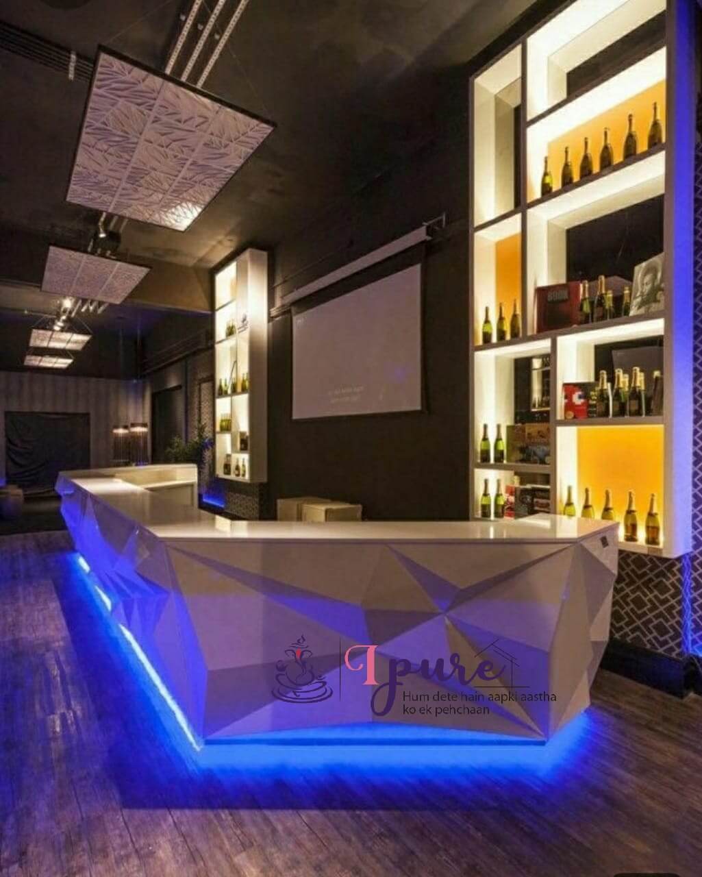 Bar Counters Corian Temple Designer